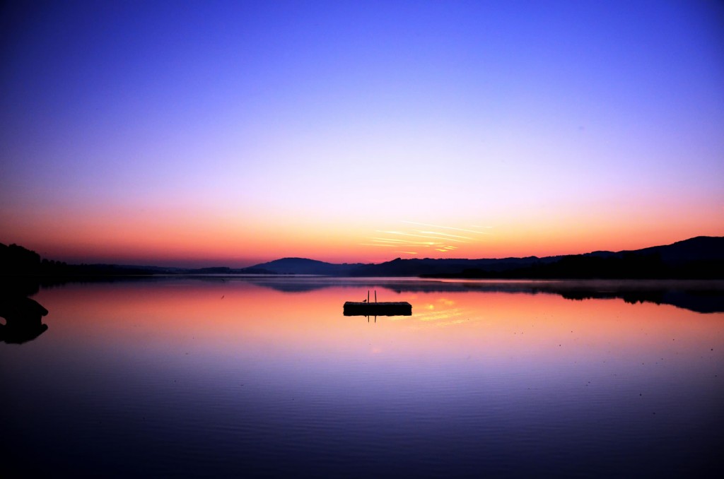 Sonnenaufgang Wallersee 1